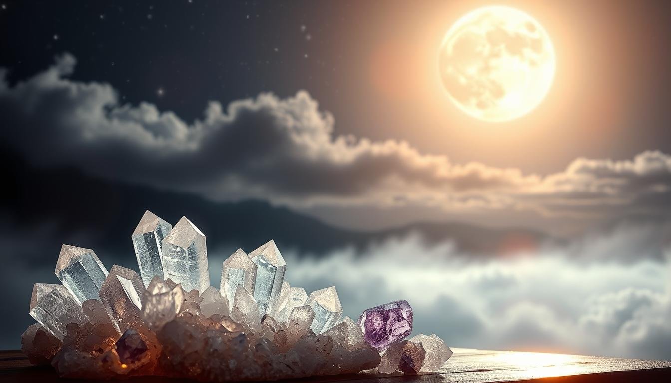 How to Cleanse & Charge Crystals During a Full Moon