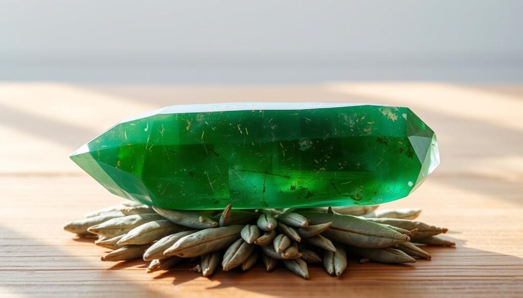 cleanse green aventurine crystal