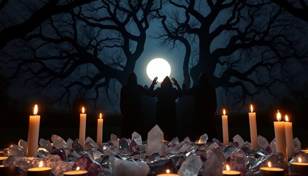 crystal full moon rituals