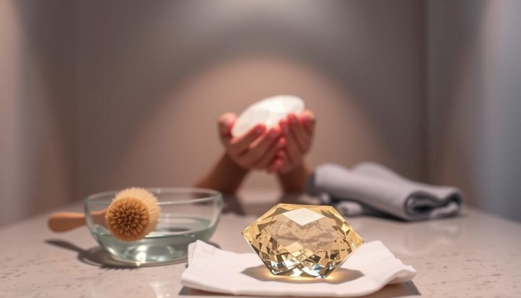 precautions for cleansing topaz